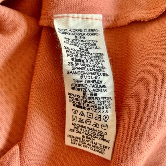 Free People Bow in Back V- Neck Long- Sleeve Top - Picture 4 of 4